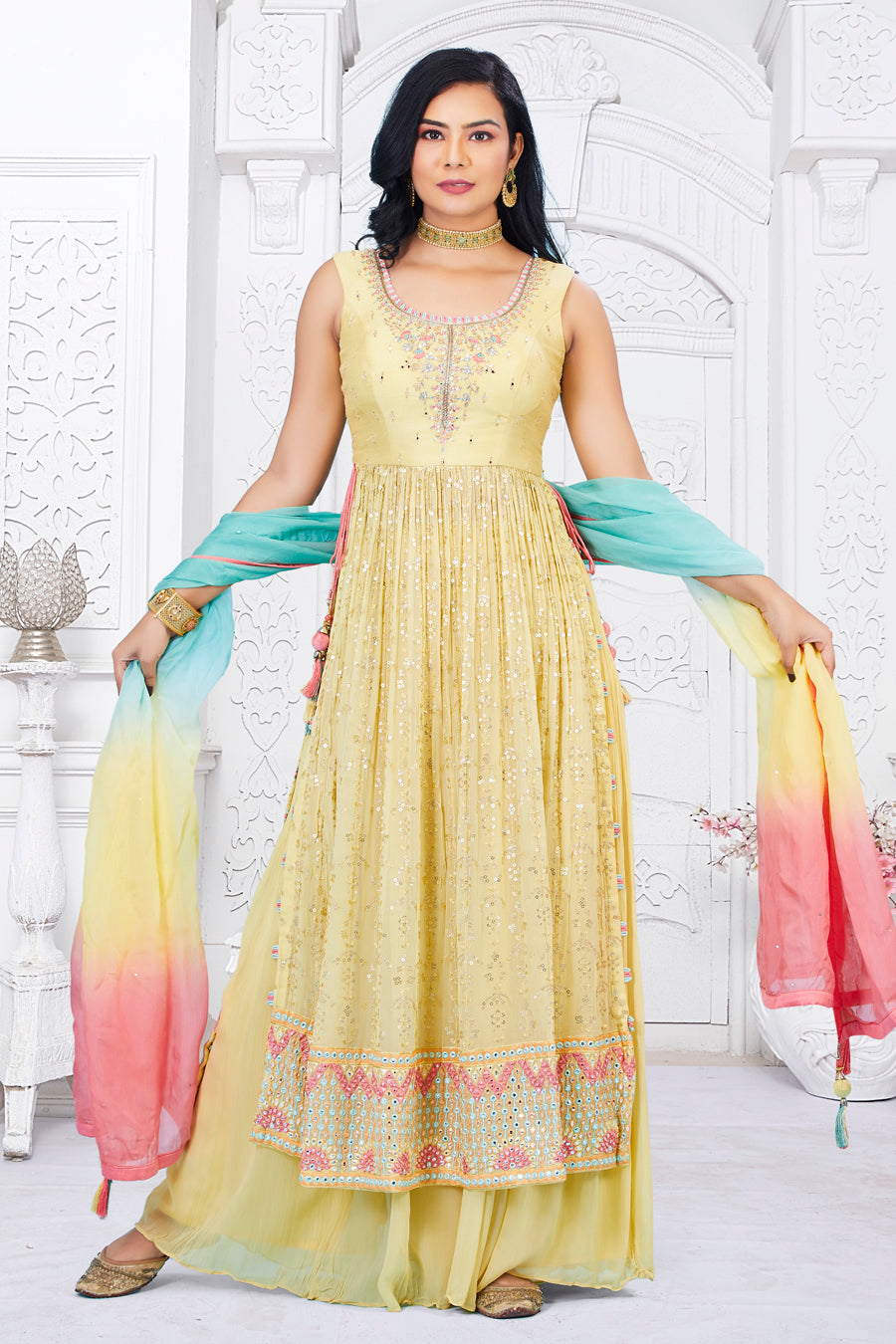 Ladies sale suit lehenga