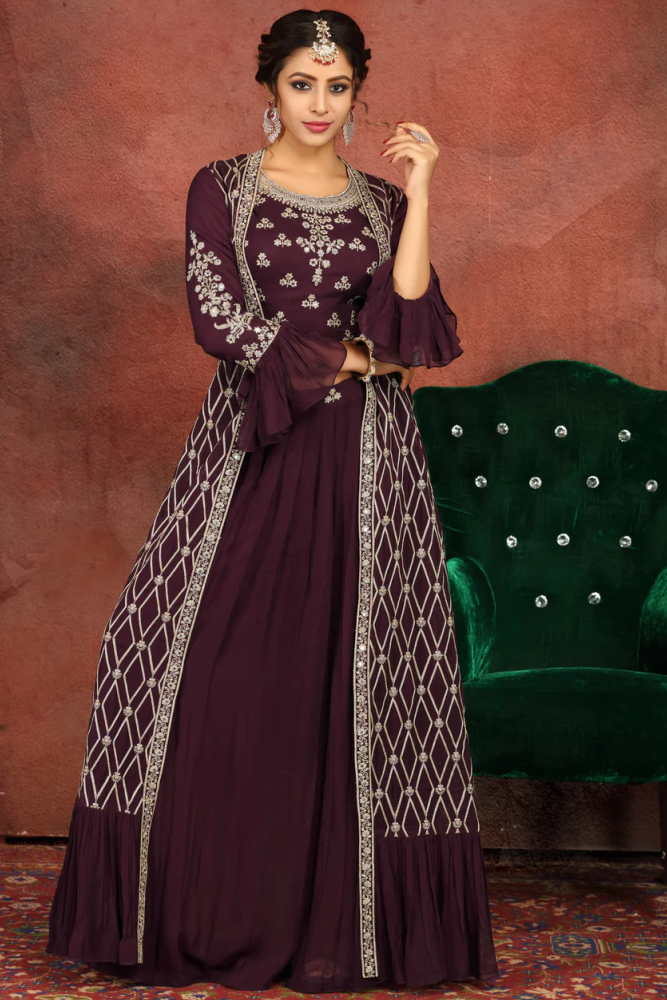 Anarkali Suit: Buy Anarkali Dress Online in USA – Roop Sari Palace