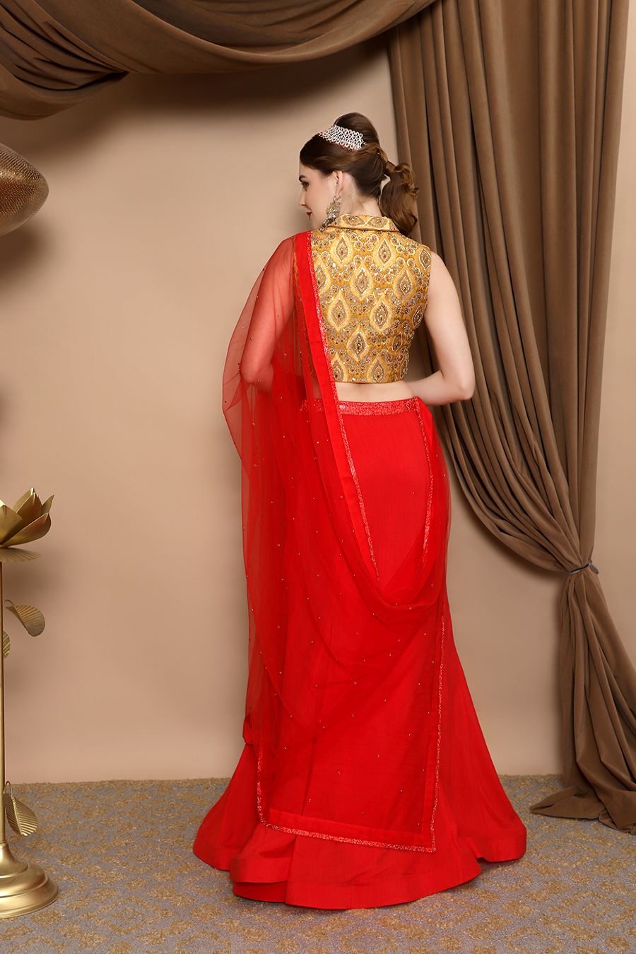 Buy Red Lehenga Choli Sets for Women by Raswa Online | Ajio.com