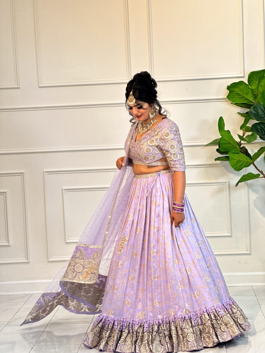 Elegant Indian Wedding Lehenga Choli, Floral Designer Lehenga Choli, Heavy  Work Lehenga, Indian Wedding Engagement Reception Party Wear - Etsy