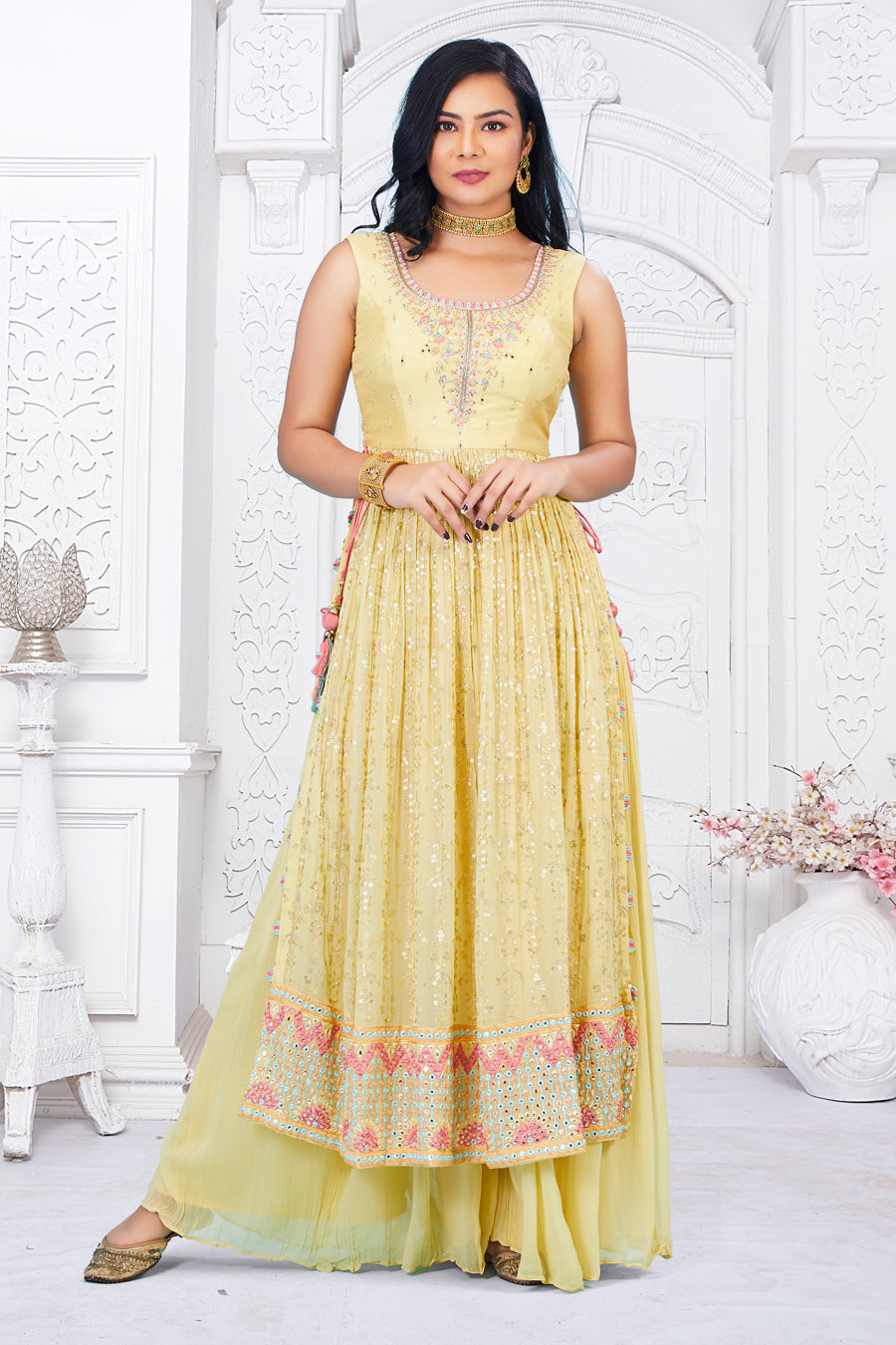 Ladies suit lehenga best sale