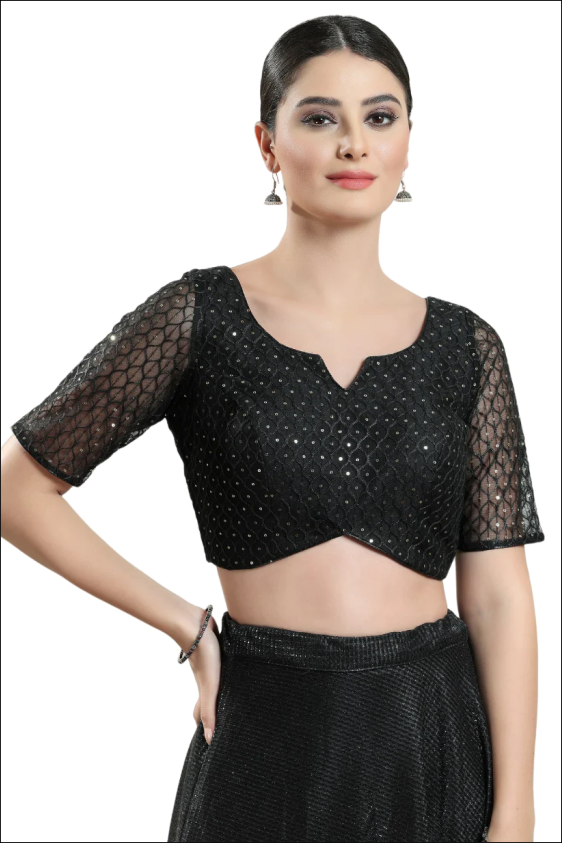 Shop Black Designer Saree Blouse in USA, saree blouses, designer saree blouses, embroidered saree blouses, silk saree blouses, cotton saree blouses, wedding saree blouses, party wear saree blouses, saree blouse designs, readymade saree blouses, saree blouse patterns, backless saree blouses, saree blouse online, saree blouse styles, traditional saree blouses, saree blouse collection